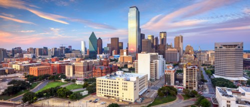 Dallas TX skyline
