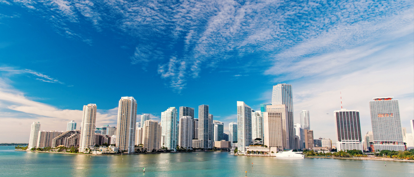 Miami, FL, skyline