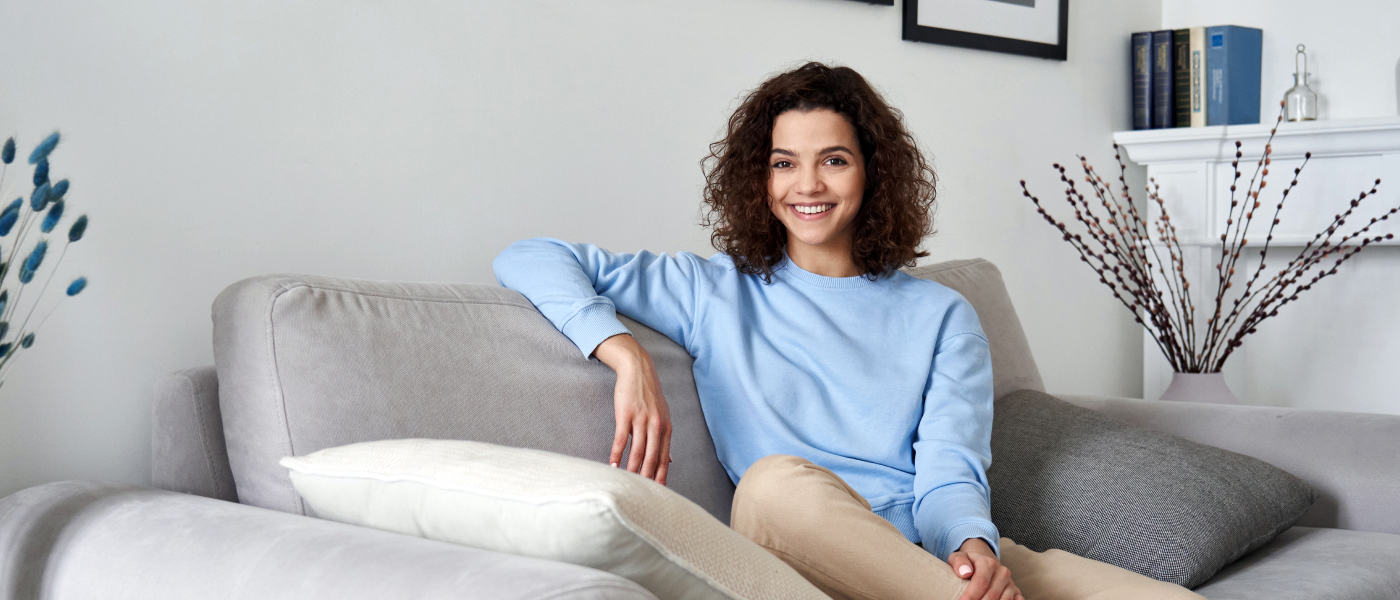 woman renting alone