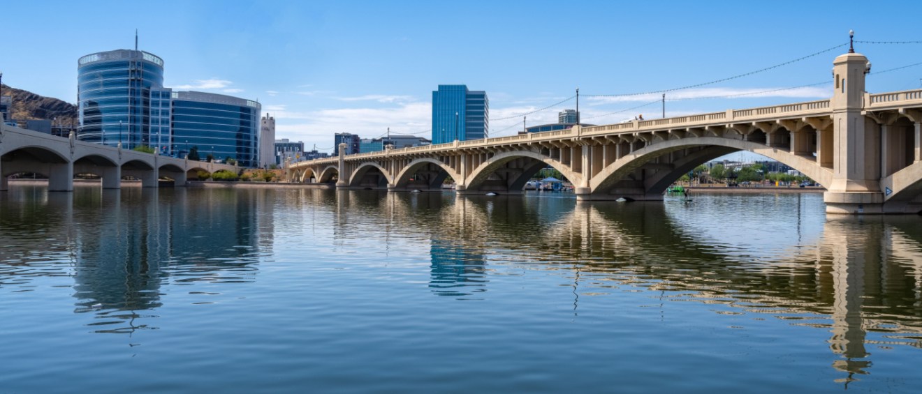 view of a bridge in Arizona
