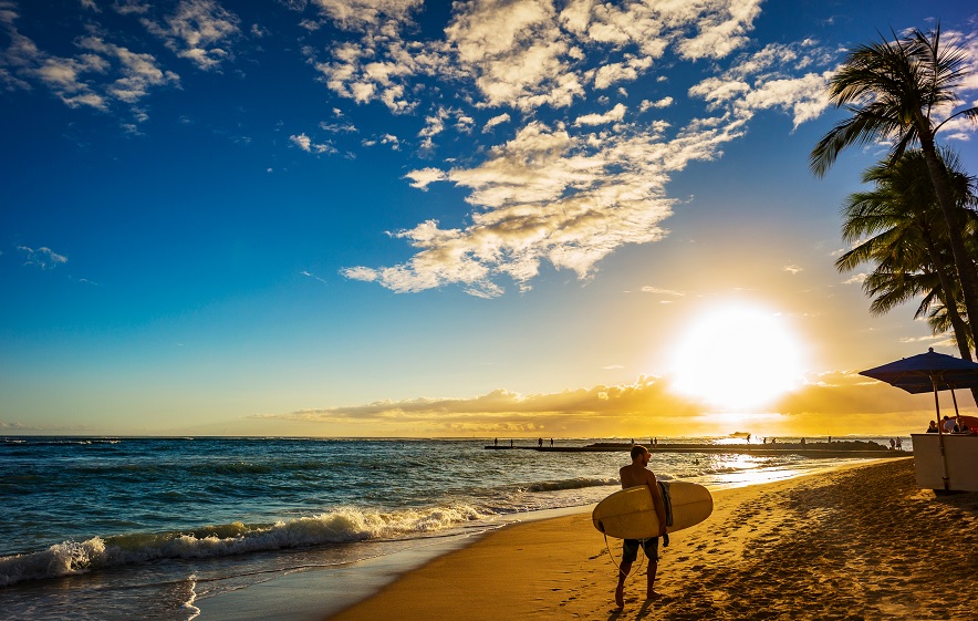 surfing honolulu waikiki beach