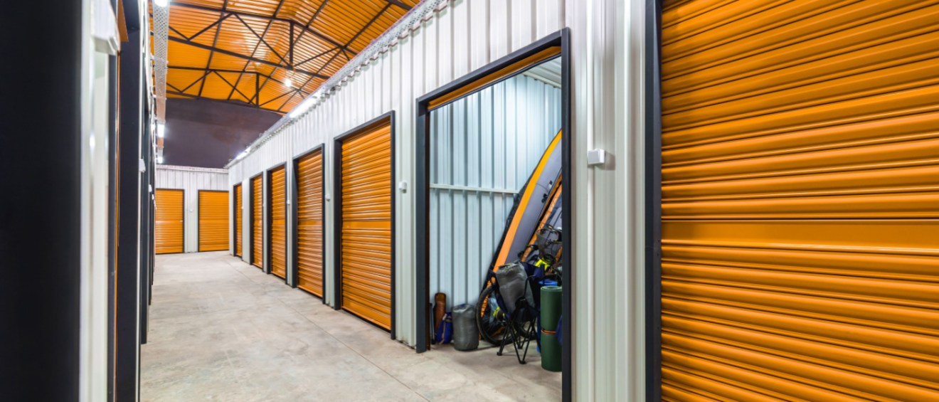 self storage facility interior