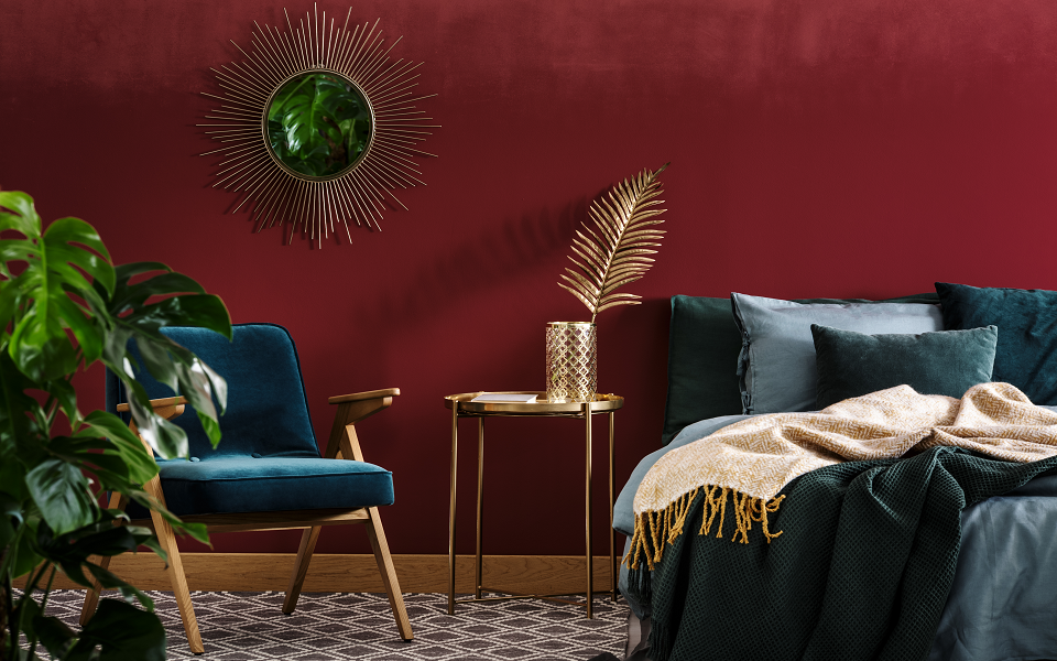jewel tones walls