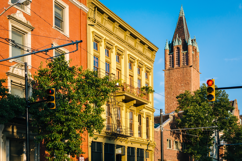 buildings in over the rhine area