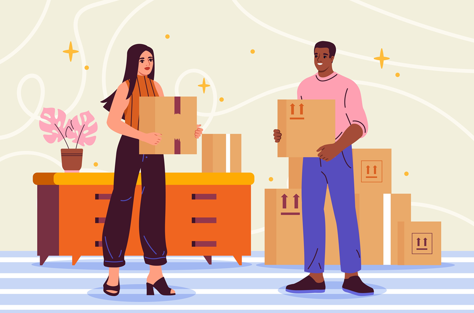 image of people moving to new apartment