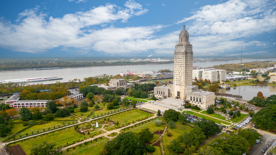 state capitol building in baton rouge