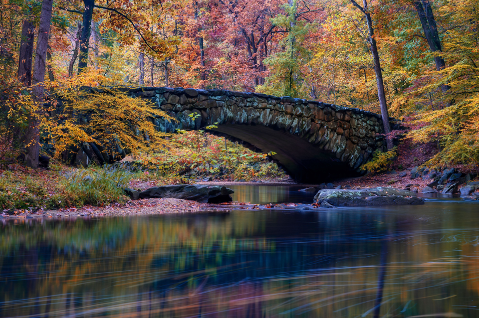 boulder bridge at the rock creek national park