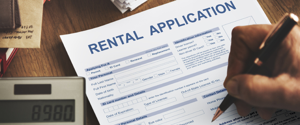 rental application form