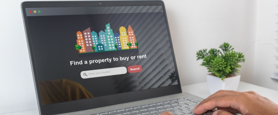 Searching for first apartment after college.