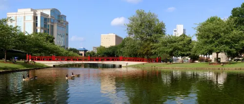 Panoramic cityscape of Huntsville, AL, to illustrate what is the cost of living in Huntsville, AL.
