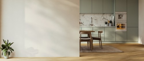 A photo of a modern, future-proof apartment that renters can look for.