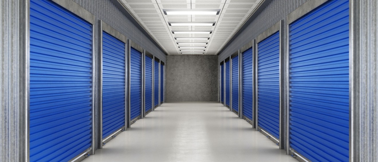 Storage units.