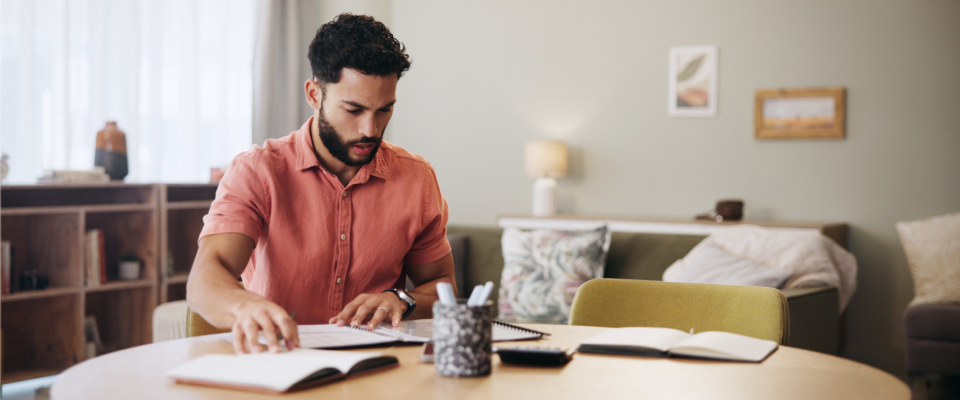 A renter reviewing their emplotment history before applying for a lease.