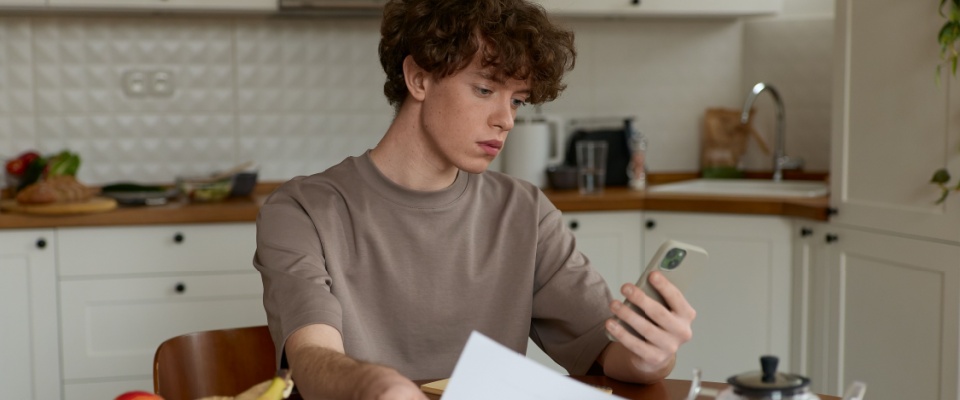 A first time renter budgeting.