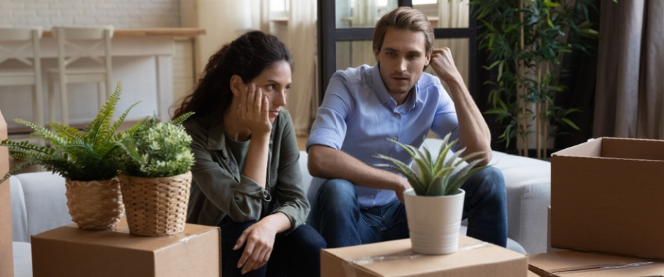 People being evicted after the roommate stops paying rent.