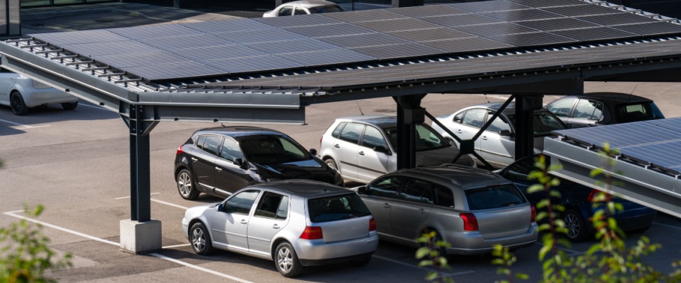 An example of covered parking.