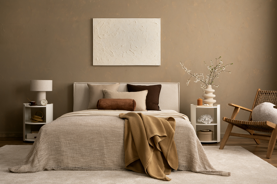 natural bedroom design