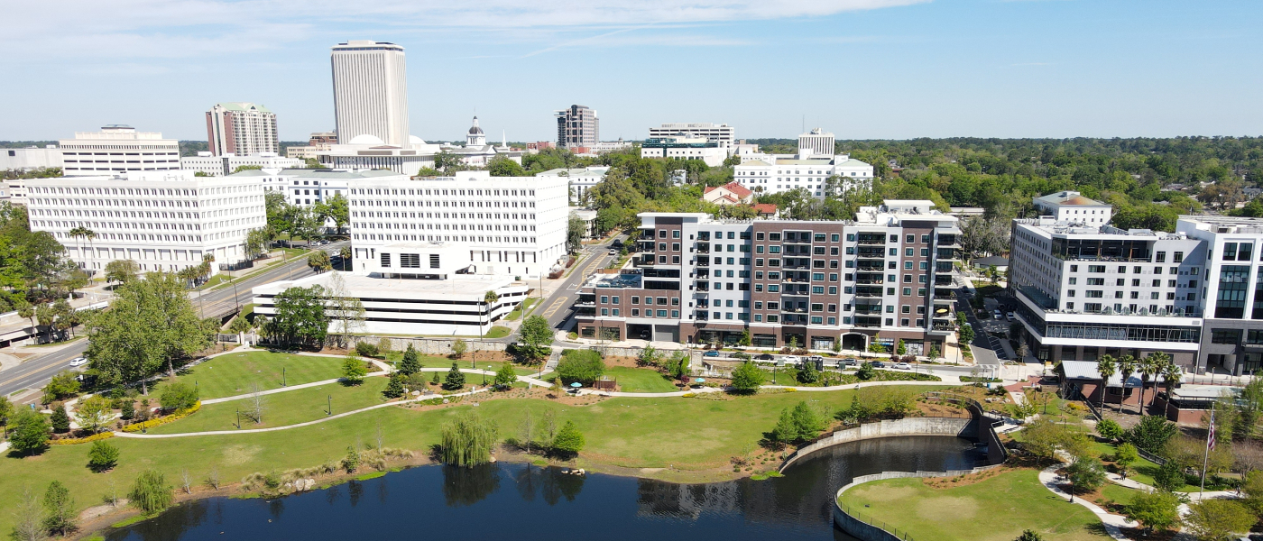 A photo of Cascade Park in Tallahassee, FL, a city where you should ask these 5 questions before renting an apartment.