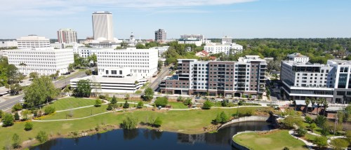 A photo of Cascade Park in Tallahassee, FL, a city where you should ask these 5 questions before renting an apartment.