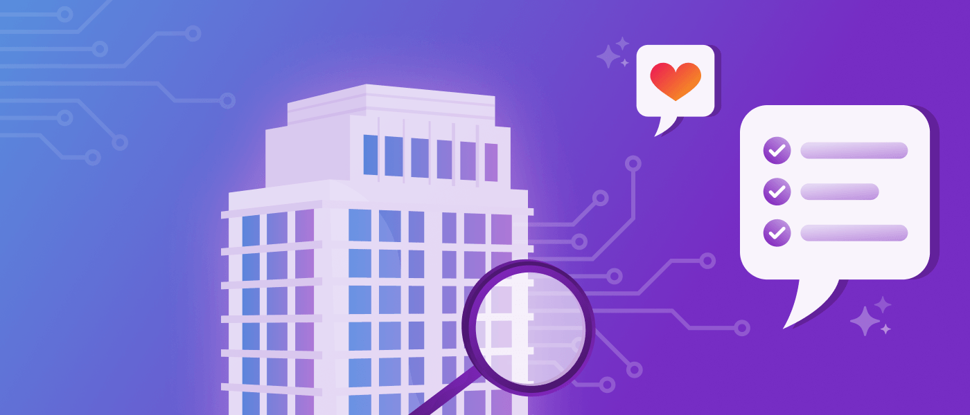 An image depicting using AI Mode on RentCafe to find an apartment through a back-and-forth conversation.