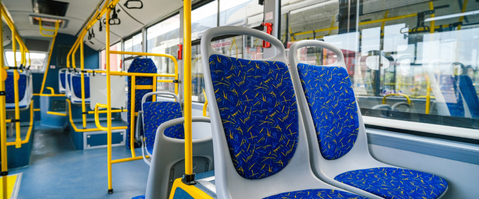 Bus public transit in Pittsburgh